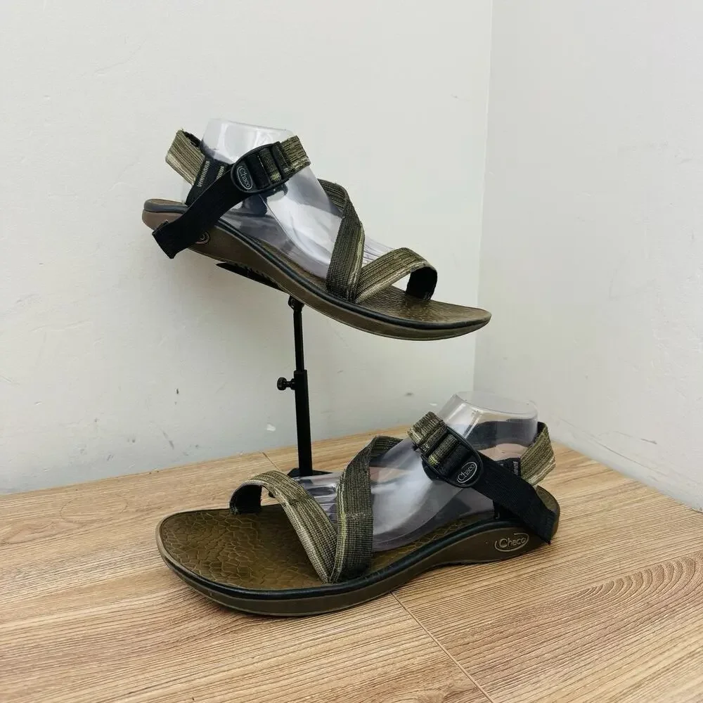 Chaco Mighty Green Strappy Sandals Men’s Size 13
